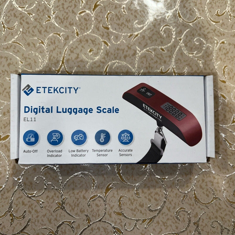 Etekcity Luggage Scale, Digital Portable Handheld Suitcase Weight for Travel​